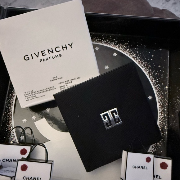 Givenchy Accessories - Givenchy Black Compact Mirror NIB
